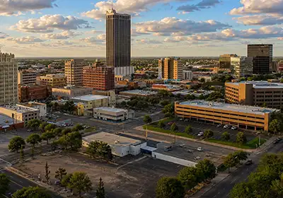 Amarillo skyline