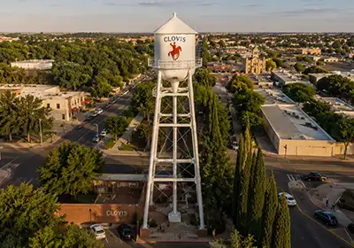 Clovis skyline