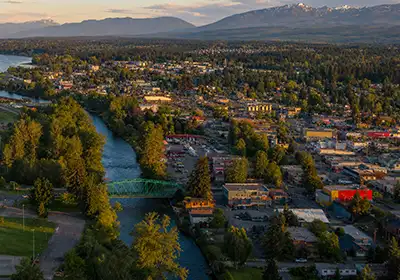 Courtenay skyline