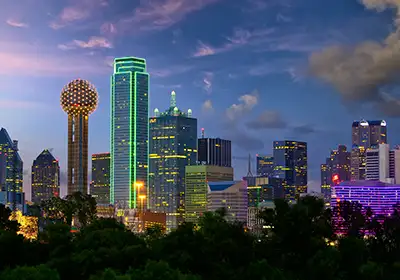 Dallas skyline