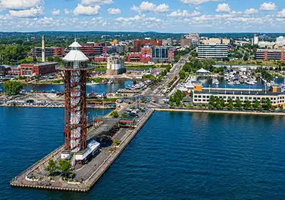 Erie skyline