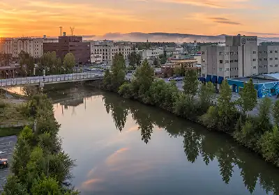 Fairbanks skyline