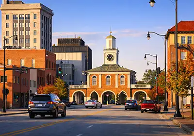Fayetteville skyline
