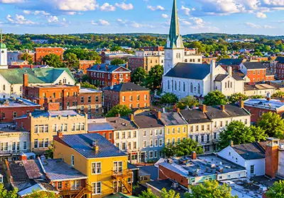 Fredericksburg skyline