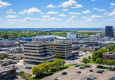 Grande Prairie skyline