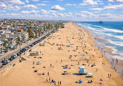 Huntington Beach skyline