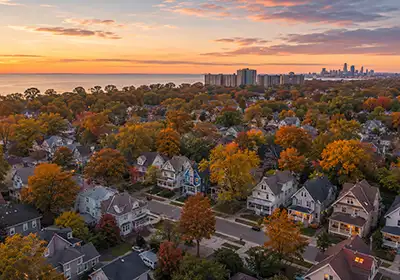 Lakewood skyline