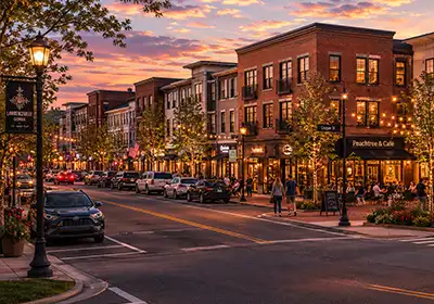 Lawrenceville skyline