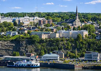 Lévis skyline