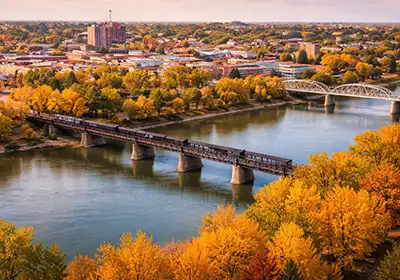 Medicine Hat skyline
