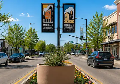 Meridian skyline