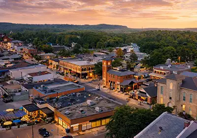 Milton skyline