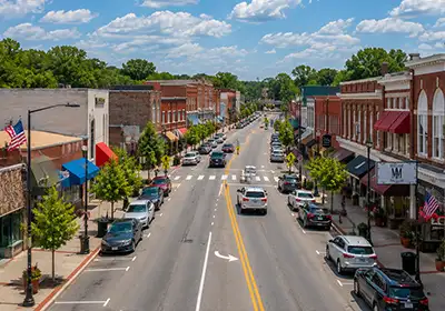 Mooresville skyline