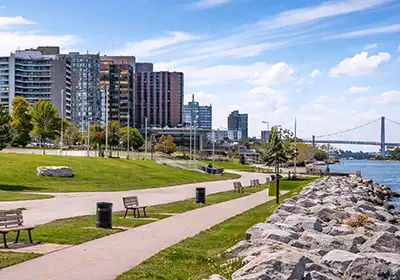 Oshawa skyline