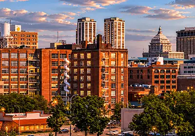 Peoria skyline