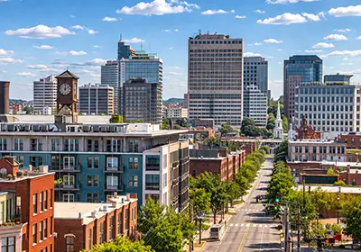 Richmond skyline
