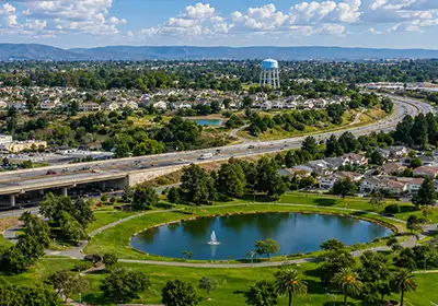 Roseville skyline