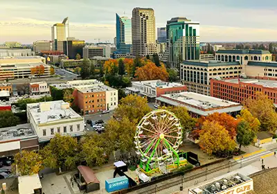 Sacramento skyline
