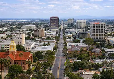 Santa Ana skyline