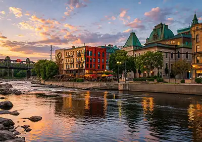 Sherbrooke skyline