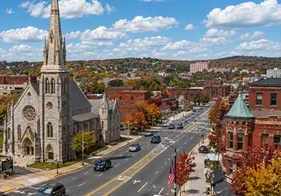 Waterbury skyline