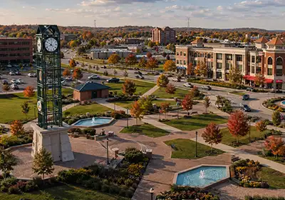 West Chester skyline