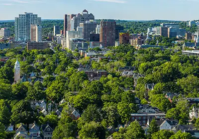 West Hartford skyline