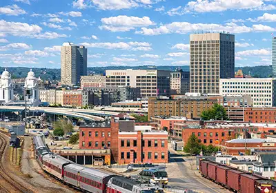 Worcester skyline